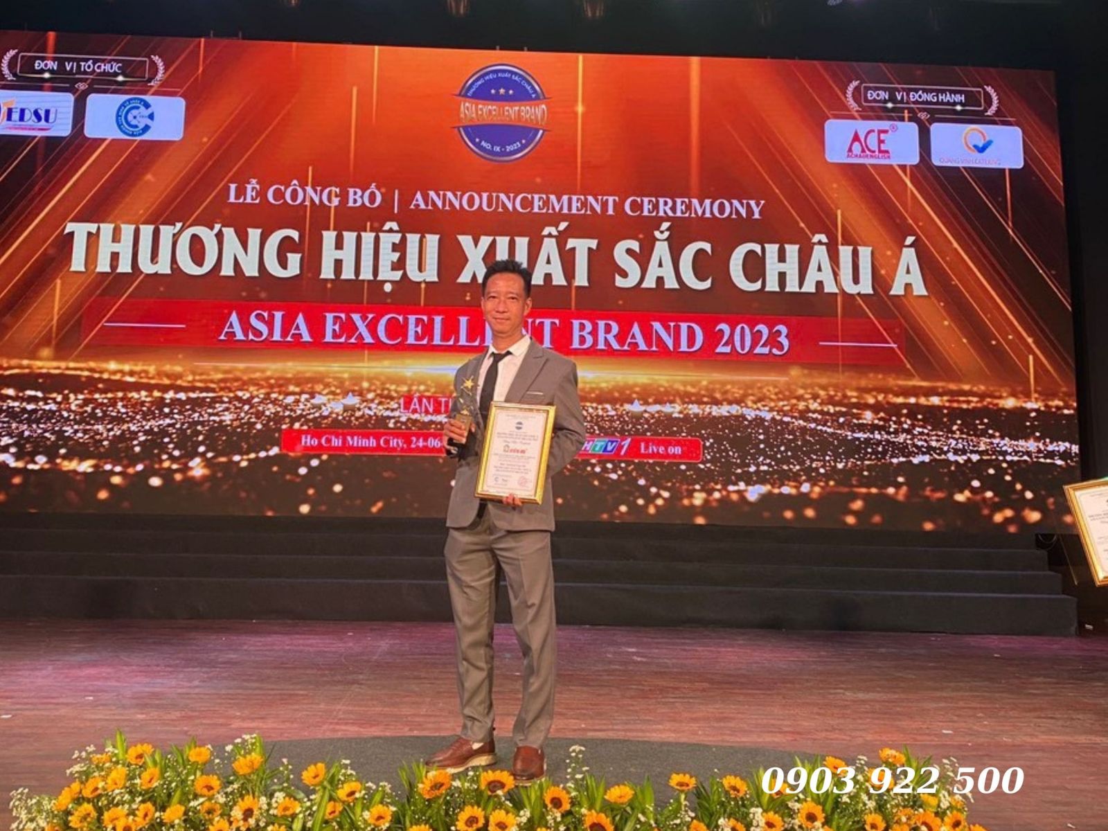 Kiến An đạt danh hiệu Top 100 thương hiệu xuất sắc nhất Châu Á năm 2023